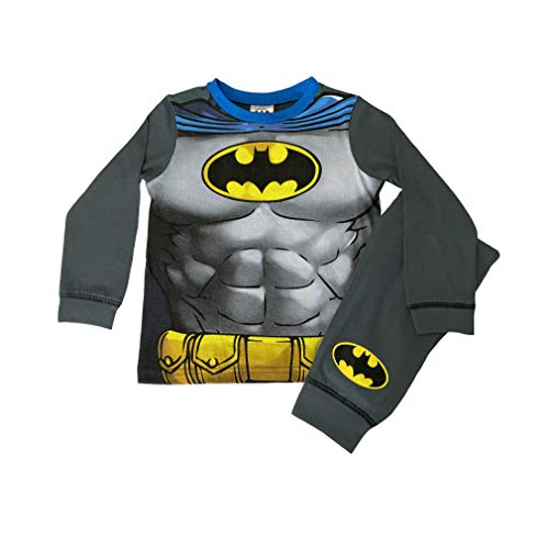 Jungen Pyjama-Set, Baumwollmischung, Alter 12 Monate - 12 Jahre Gr. 7-8 Jahre, DC Batman von Undercover