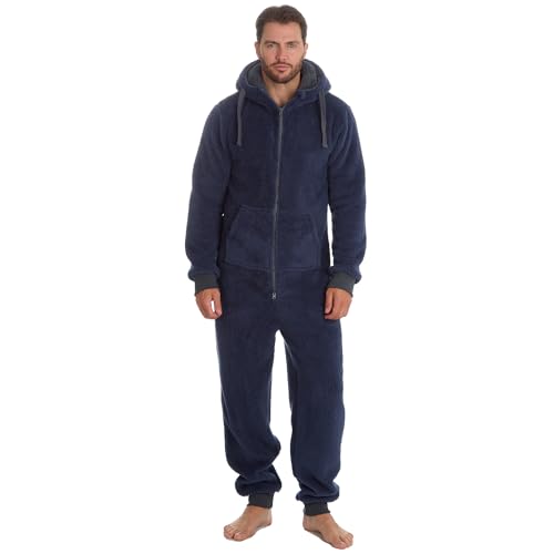 Mens Onezee Snuggle Fleece Onesie 31B1481 Navy S-M von Undercover