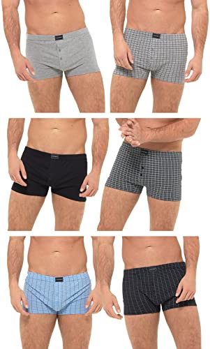 Undercover 6 Pairs Mens Cotton Rich Boxers 4XL von Undercover