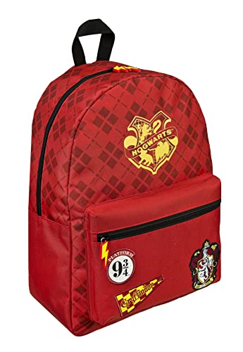 Undercover Unisex Kinder Gryffindor Rucksack, Rot von Undercover