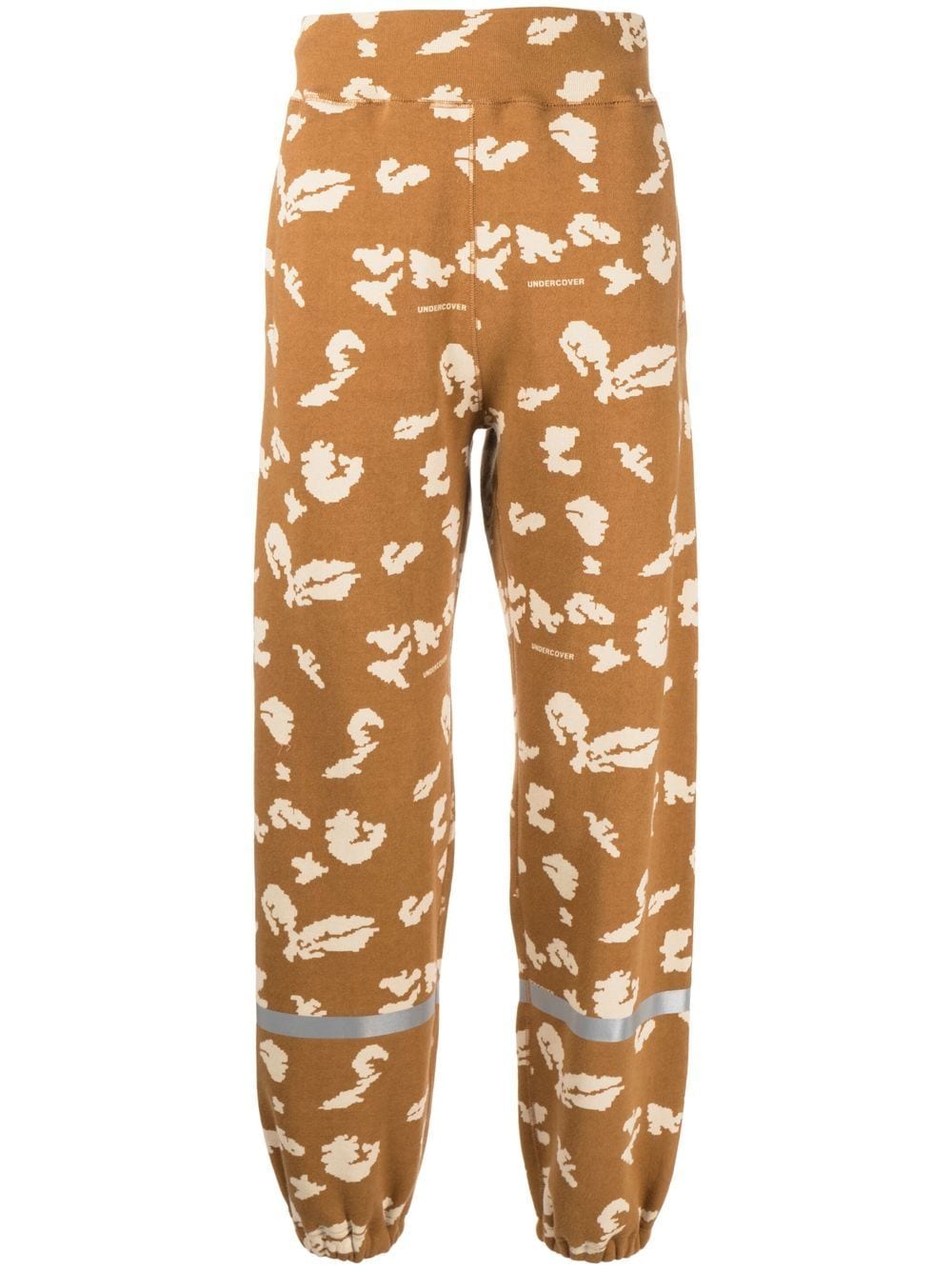 Undercover Jogginghose mit abstraktem Print - Braun von Undercover