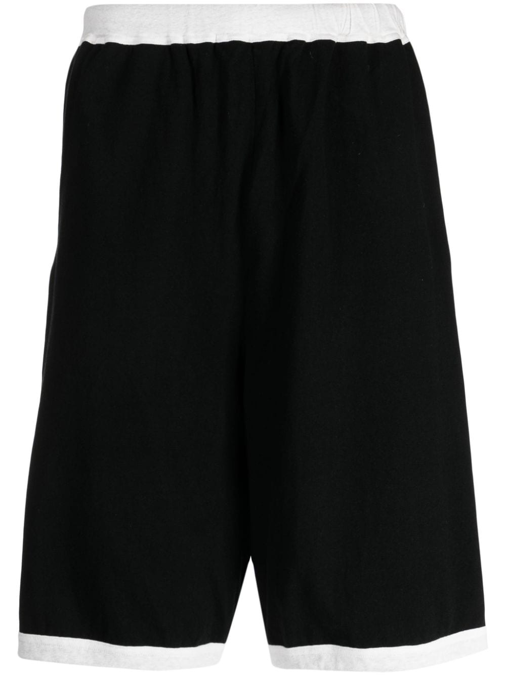 Undercover Joggingshorts mit elastischem Bund - Schwarz von Undercover