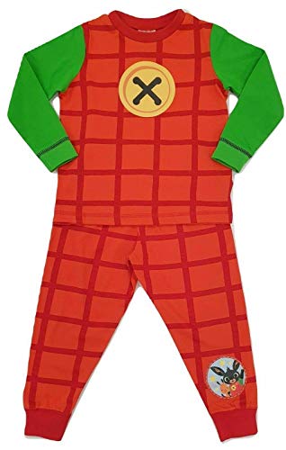 Undercover Jungen Pyjama-Set, Baumwollmischung, Alter 12 Monate - 12 Jahre Gr. 4-5 Jahre, Bing Novelty Red von Undercover