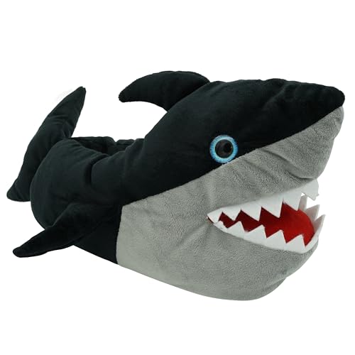 Undercover Mens Novelty Shark 970013 Slippers Sizes 11-12 Uk von Undercover