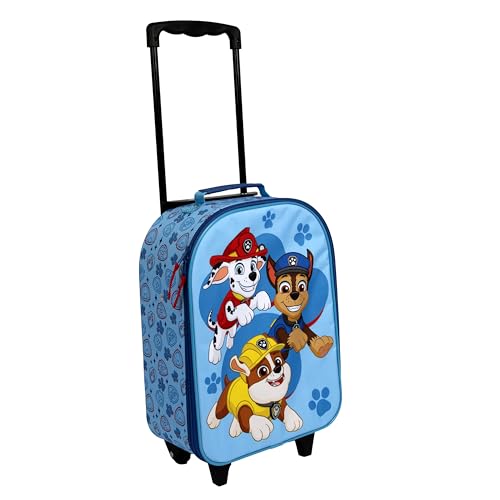 Undercover - Paw Patrol Kinder Trolley - geräumiges Hauptfach - idealer Reisebegleiter - verstellbare und fixierbare Teleskopstange von Undercover