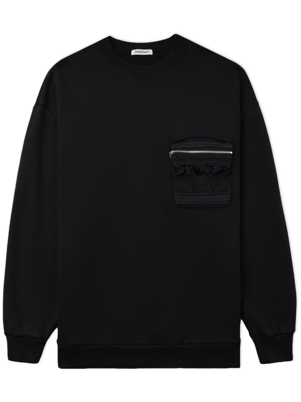 Undercover Sweatshirt mit tiefen Schultern - Schwarz von Undercover