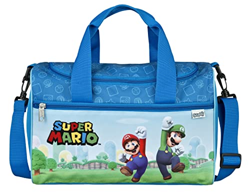 Undercover Unisex Kinder Scooli Super Mario Sporttasche von Undercover