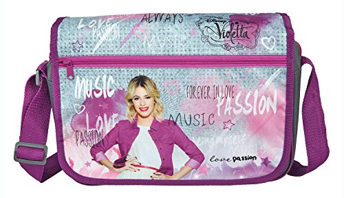 Undercover VIAE7644 Schultertasche Disney Violetta, ca. 24 x 33 x 10 cm von Undercover