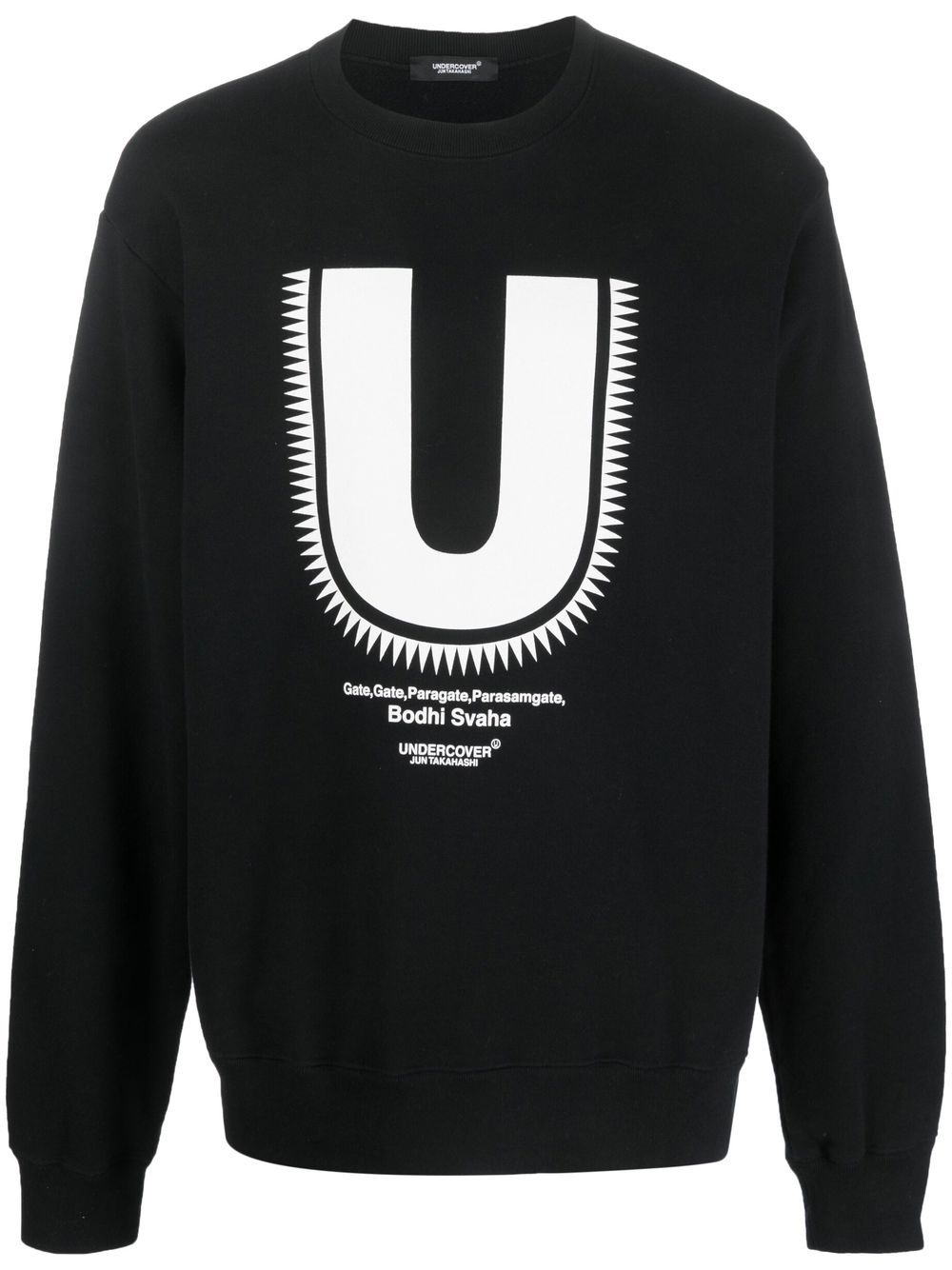Undercover Sweatshirt mit grafischem Print - Schwarz von Undercover