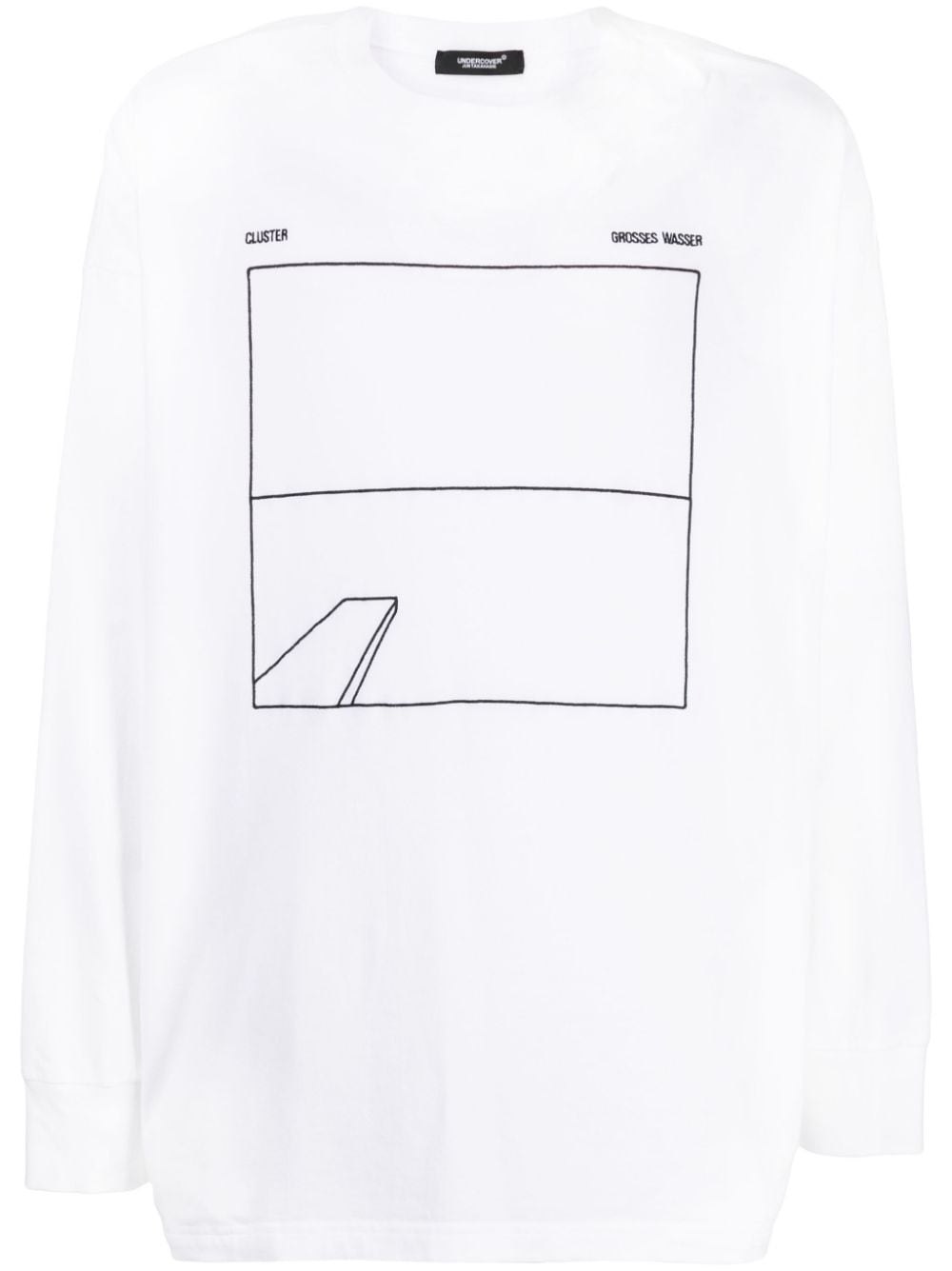 Undercover T-Shirt mit Logo-Print - Weiß von Undercover