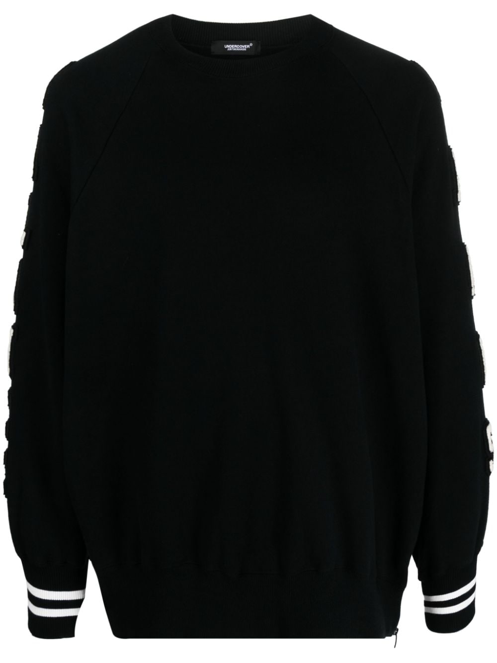 Undercover Sweatshirt mit Patch-Detail - Schwarz von Undercover