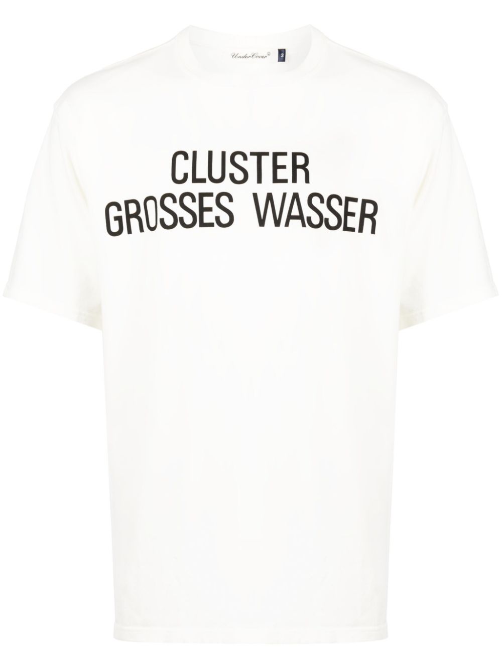 Undercover T-Shirt mit Slogan-Print - Weiß von Undercover