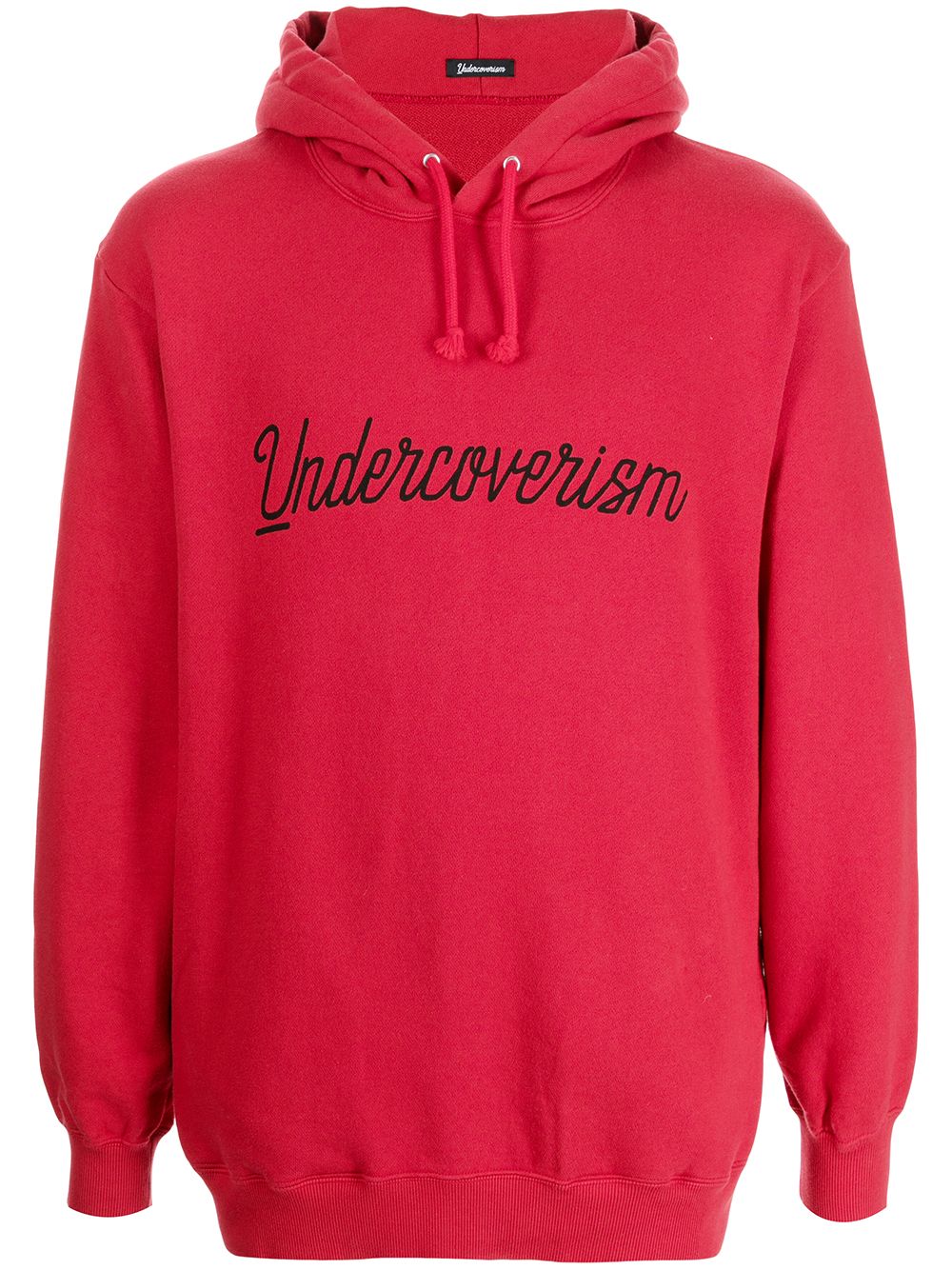 Undercoverism Hoodie mit Logo-Print - Rot von Undercoverism