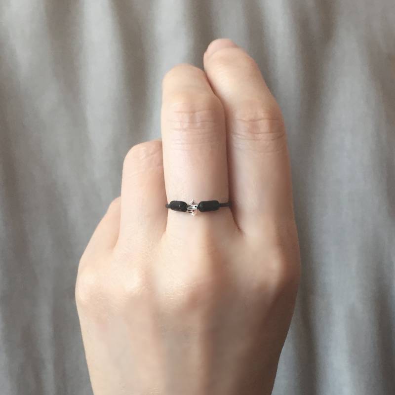 Ny Herkimer Diamant Quartz Lederring Ny Herkimer Diamant Quartz Lederring von UndergroundStars