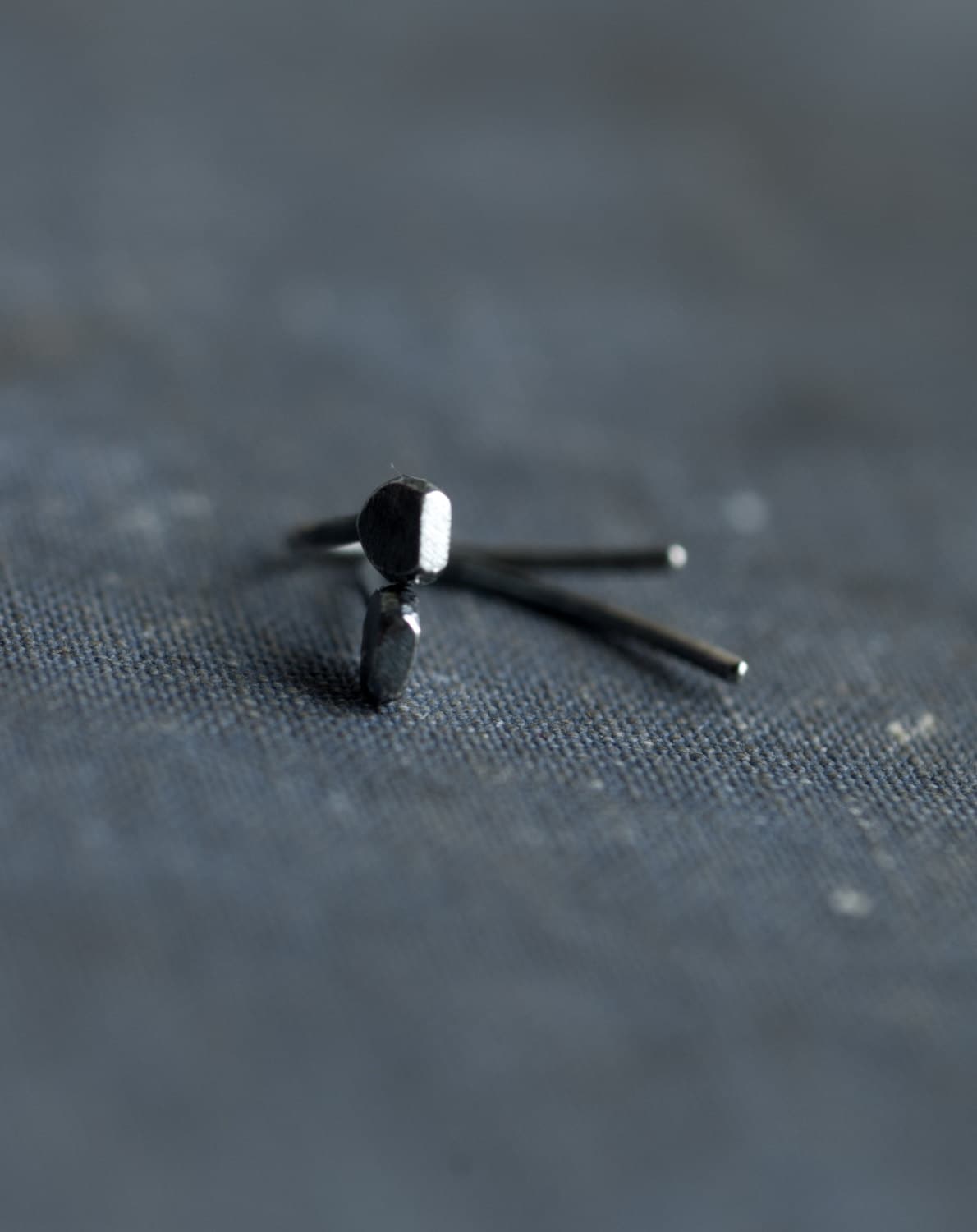 Winzige Offene Creolen, Sterling Silber, Minimale Ohrringe, Feine Silber Ohrringe Winzige Offene Creolen, Sterling Silber, Minimale Ohrringe, Feine Silber Ohrringe von UndergrowthStudio