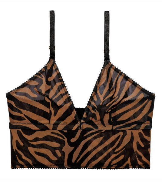 Underprotection Rania Bralette Camel aus Recycling-Material von Underprotection