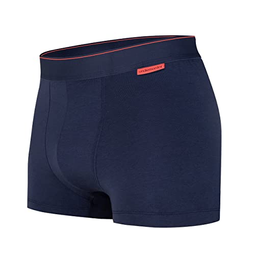 Undiemeister Herren Trunks aus Bio Baumwolle/Mellowood - Premium Unterhosen für Männer - Atmungsaktive Trunks für optimalen Komfort - Storm Cloud - Große L von Undiemeister