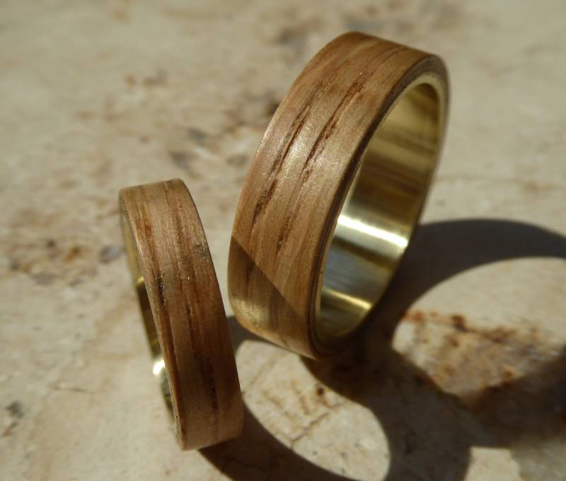 Einzigartige Partnerringe "Inner Glow" von UndiscoveredArts