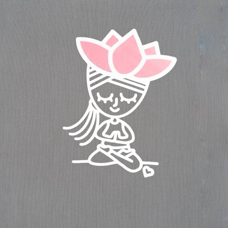 Bügelbild Yoga Lady 14cm X 10cm Bügelbild Yoga Lady 14cm X 10cm von UnePetiteCoccinelle