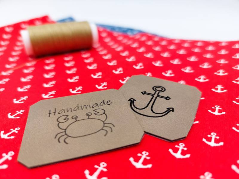 Label Maritim Anker Und Krebs Label Maritim Anker Und Krebs von UnePetiteCoccinelle