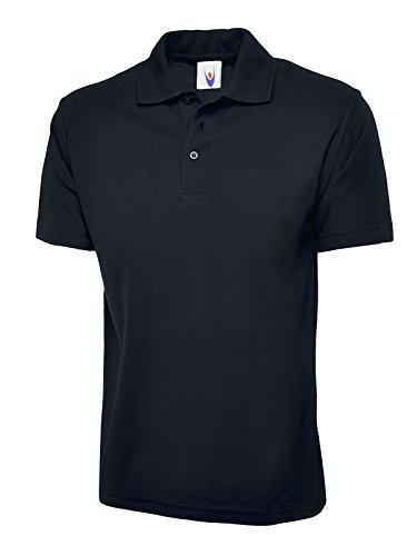 Uneek Unisex Poloshirt, 220 g/m², Gr. XXXXXL, Marineblau von Uneek clothing