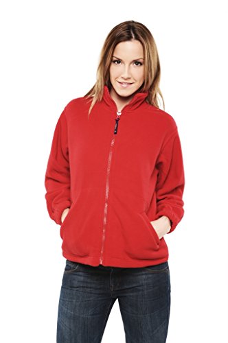 Uneek clothing Klassische Micro-Fleecejacke mit durchgehendem Reißverschluss von Uneek clothing