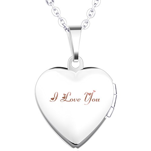 Unendlich U Zeichen I Love You Gravur Blau Herz Foto Medaillon Anhänger Halskette für Damen für Hochzeit Gedenktag Juiläum Unendlich U Zeichen I Love You Gravur Blau Herz Foto Medaillon Anhänger Halskette für Damen für Hochzeit Gedenktag Juiläum von Unendlich U