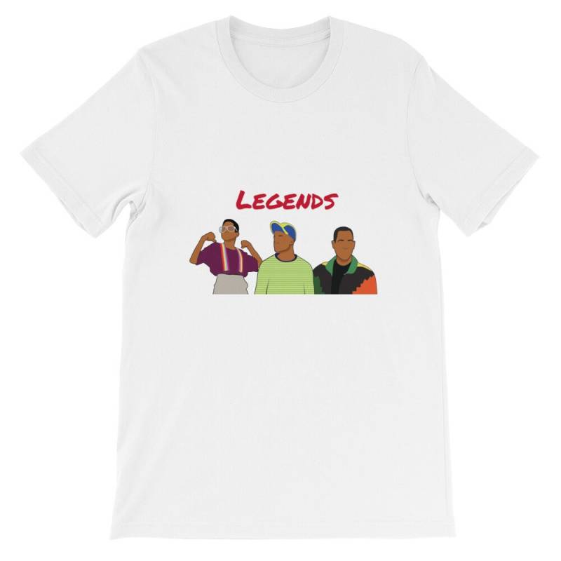 90Er Jahre Sitcom Legenden Kurzarm Unisex T-Shirt von UnfadedEra