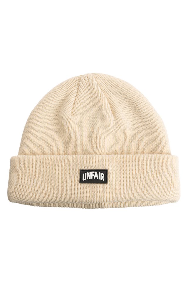 Unfair Athletics Beanie Unfair Athletics Beanie Curved Patch beige von Unfair Athletics