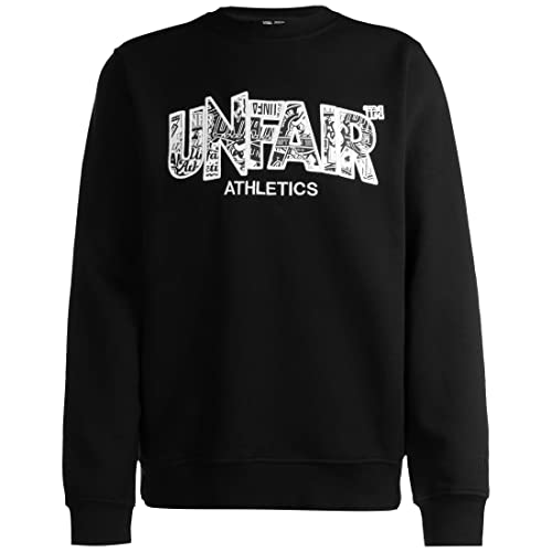 Unfair Athletics Chaos Logo Sweatshirt Herren schwarz/weiß, XL von Unfair Athletics