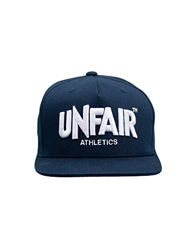 Unfair Athletics Classic Label Snapback Cap dunkelblau/weiß, OS von Unfair Athletics