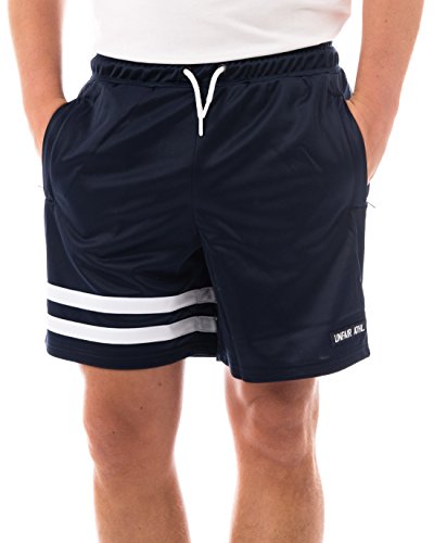 Unfair Athletics DMWU Athletic Short Herren dunkelblau/weiß, L von Unfair Athletics