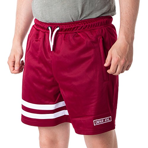 Unfair Athletics DMWU Atletics Short Herren weinrot, L von unfair