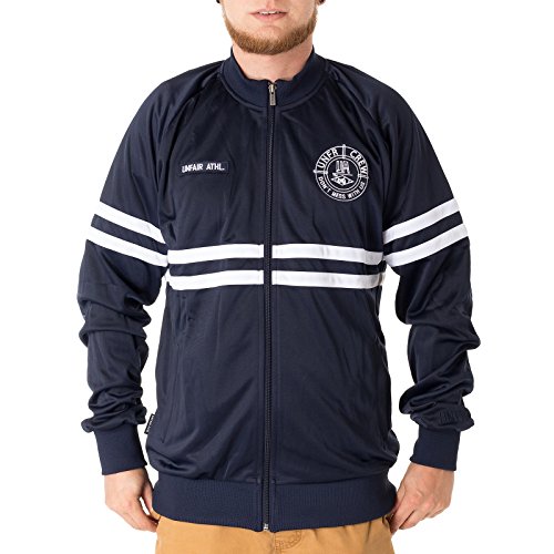 Unfair Athletics DMWU Tracktop Jacke Herren dunkelblau/weiß, L von Unfair Athletics