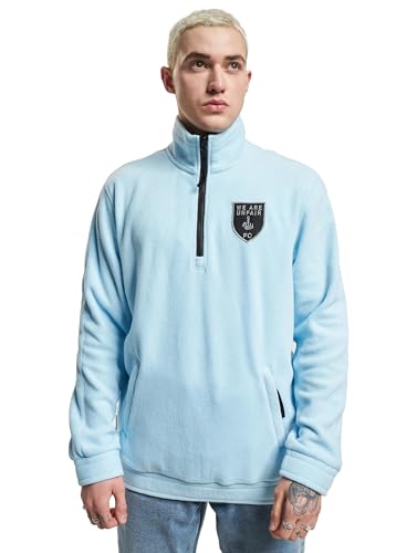 Unfair Athletics FC Fleece Quarter Zip Sweatpulli Herren sky blue XL von Unfair Athletics