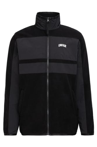 Unfair Athletics Fullzip Trainingsjacke Herren schwarz, L von Unfair Athletics