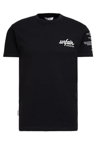 Unfair Athletics Hard Times T-Shirt Herren schwarz, XXL von Unfair Athletics