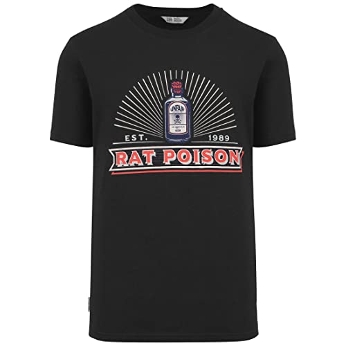 Unfair Athletics Rat Poison T-Shirt Herren schwarz/rot, XXL von Unfair Athletics