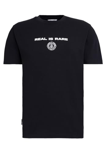 Unfair Athletics Herren T-Shirt REAL is Rare UNFR24-001 Black Schwarz, Größe:L von Unfair Athletics