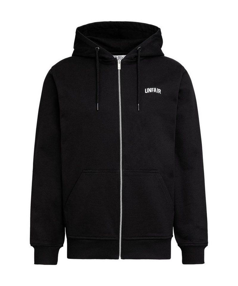 Unfair Athletics Sweatjacke Unfair Athletics Hooded Heavy Sweatjacke Herren Jacke schwarz (1-tlg) von Unfair Athletics