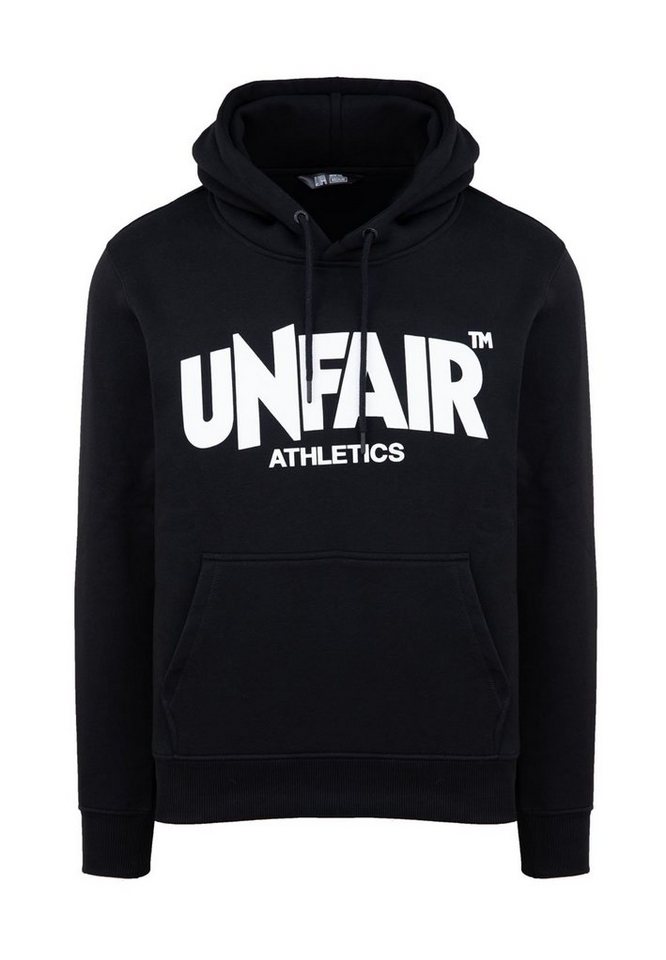 Unfair Athletics Sweatshirt Unfair Athletics Sweater CLASSIC LABEL HOODIE UNFR18075 Schwarz Black von Unfair Athletics