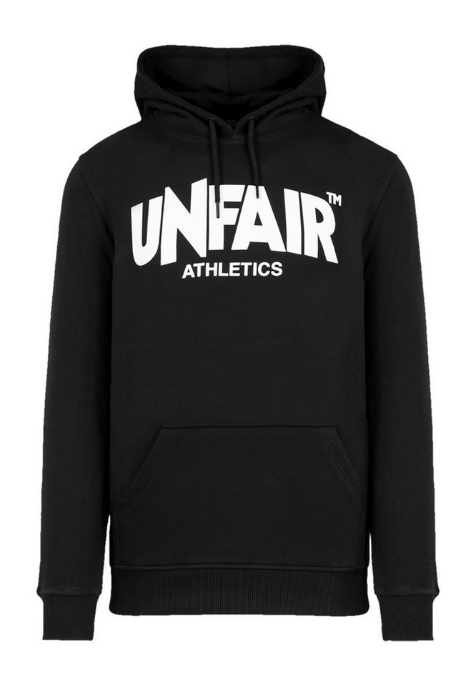 Unfair Athletics Sweatshirt Unfair Athletics Sweater CLASSIC LABEL HOODIE UNFR18075 Schwarz Black von Unfair Athletics