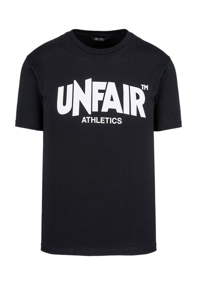 Unfair Athletics T-Shirt Unfair Athletics Herren T-Shirt CLASSIC LABEL UNFR19-001 Black Schwarz von Unfair Athletics