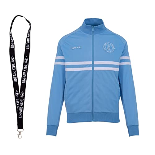 Unfair Athletics Trainingsjacke - Sportjacke - Limited Schlüsselband (M, light blue) von Unfair Athletics