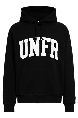 Unfair Athletics UNFR College Hoodie Herren schwarz, L von Unfair Athletics