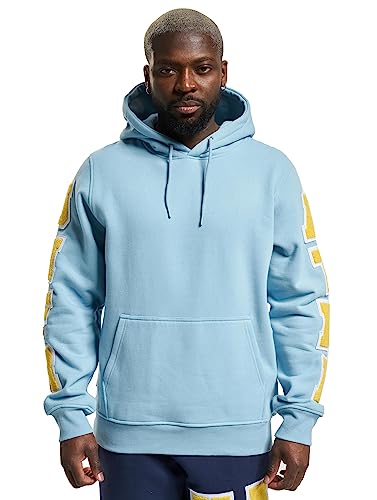 Unfair Athletics Velour Patch Hoodie Herren Kapuzenpullover Ice Blue L von Unfair Athletics