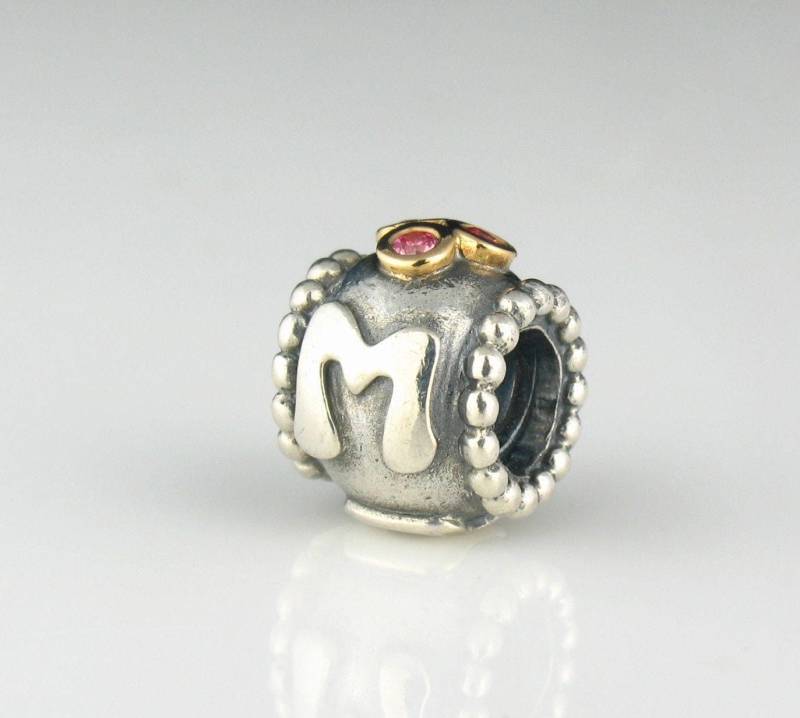 Echte Pandora 14K Gold Und Sterling Silber Mom Pink Cz Anhänger #790574Czs Im Ruhestand Echte Pandora 14K Gold Und Sterling Silber Mom Pink Cz Anhänger #790574Czs Im Ruhestand von Unforgetablecharms