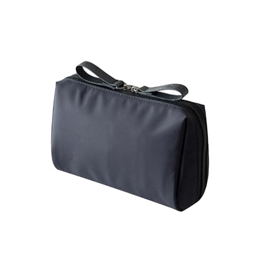 Kosmetiktasche für Damen, Lidschatten-Organizer, Make-up-Tasche mit Mehreren Fächern, Make-up-Taschen, Reise-Make-up-Organizer für Damen, Lippenstift, Lotion, Lidschatten, Zubehör, Schwarz, von Ungtyb