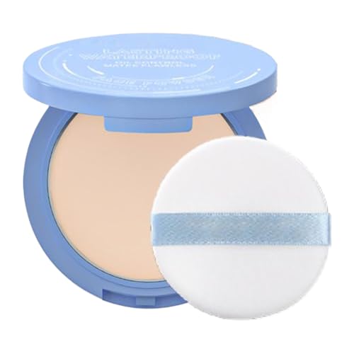 Matte Pressed Powder for Face, Waterproof Oil Control Compact with Fine Texture, Long Lasting Color Corrector for Even Skin Tone, Makeup for Women, Girls, 3.03x0.79 Inches Matte Pressed Powder for Face, Waterproof Oil Control Compact with Fine Texture, Long Lasting Color Corrector for Even Skin Tone, Makeup for Women, Girls, 3.03x0.79 Inches von Ungtyb
