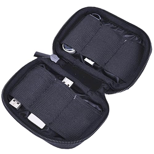 USB Flash Drive Storage Bag, Protective Organizer Case with 6 Compartments, Lightweight Portable Stick Holder for Travel, School, Home, Business Trips, U Disk Carrying Case for Data Storage von Ungtyb